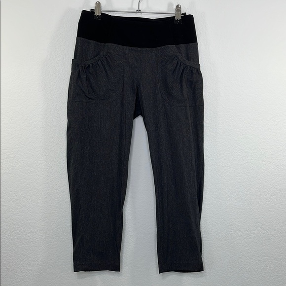 Prana Summit Capri Pant Crop size Small Charcoal Grey‎ - Picture 2 of 12